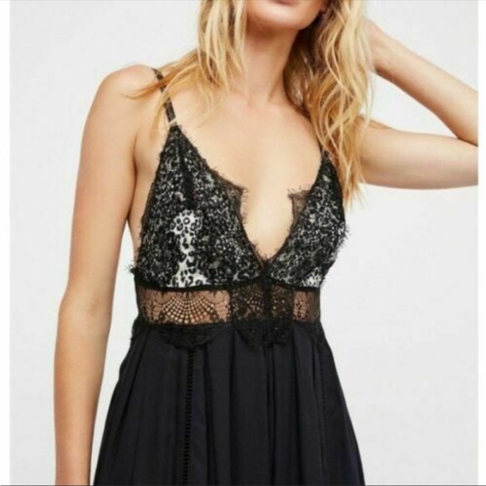 Free People Eyelet Lace Jumpsuit